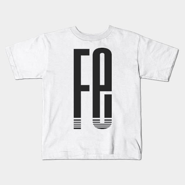 fe Kids T-Shirt by josebrito2017